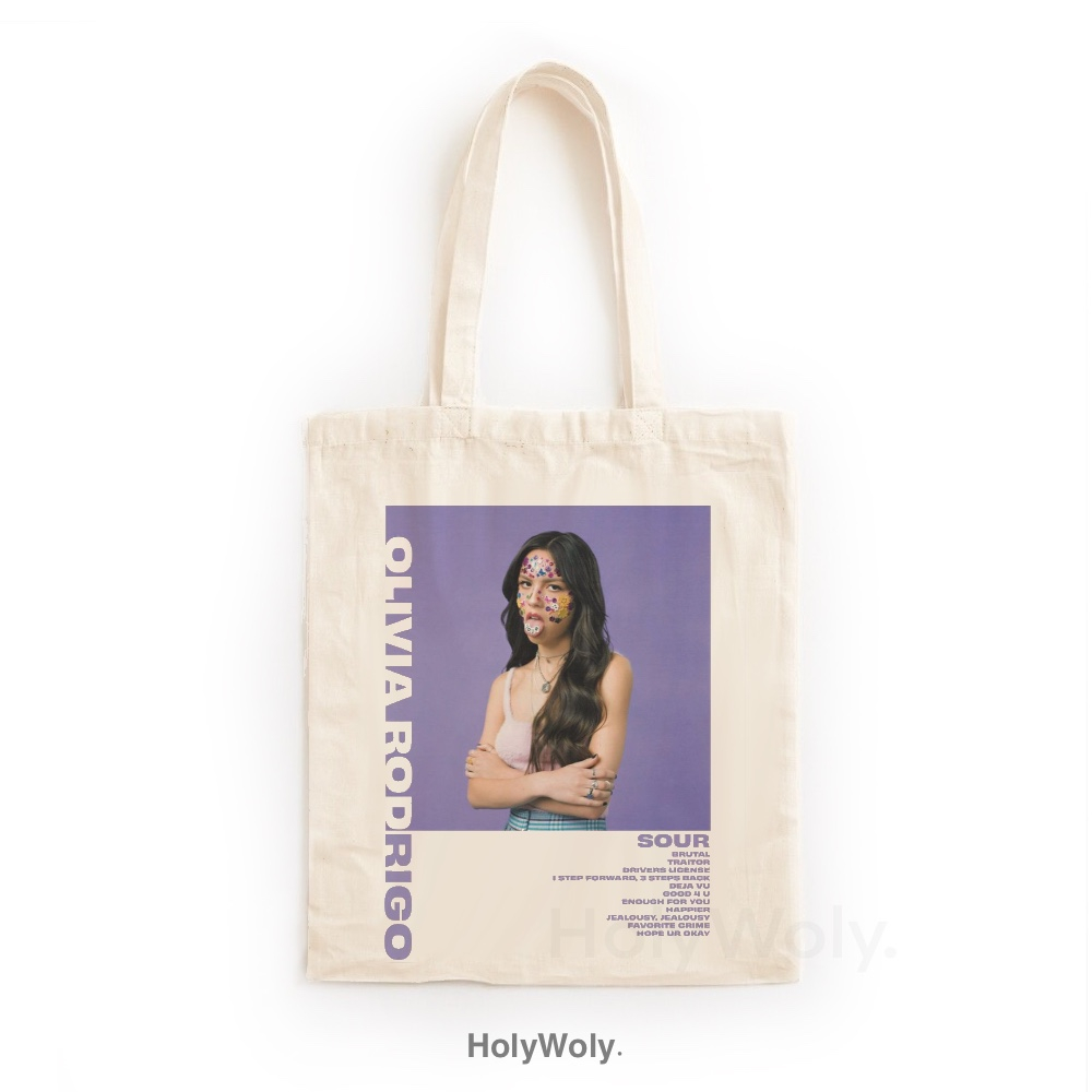 Hw OLIVIA RODRIGO Canvas Tote Bag/ UNISEX Canvas ToteBag | Shopee ...