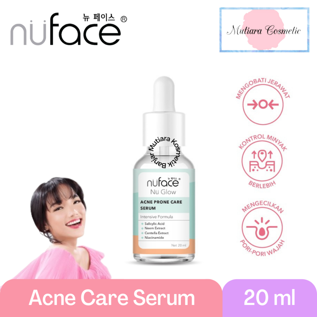 Nuface Nu Glow Acne Prone Care Serum | Shopee Philippines