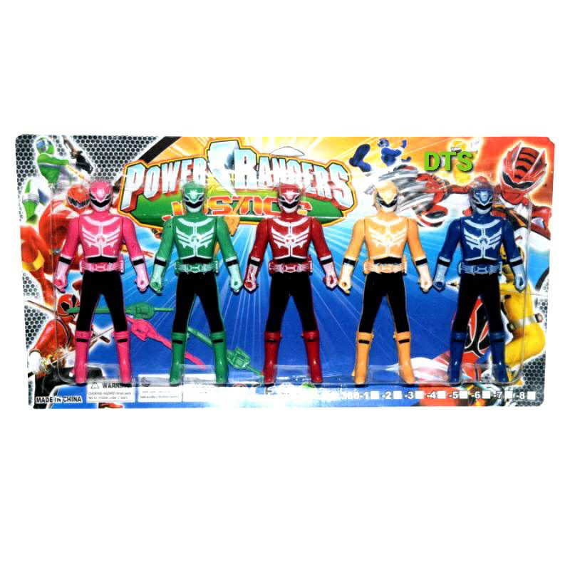 POWER RANGERS MINI Robot Toys 5 PACKS - Power Rangers Toys - Children's ...
