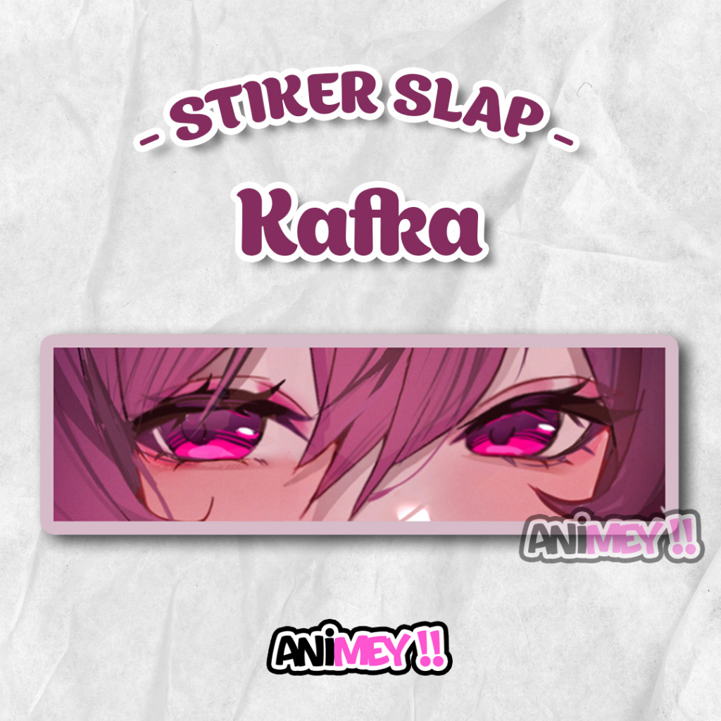 Kafka Slap Sticker / Waterproof Anime Slap Sticker | Shopee Philippines