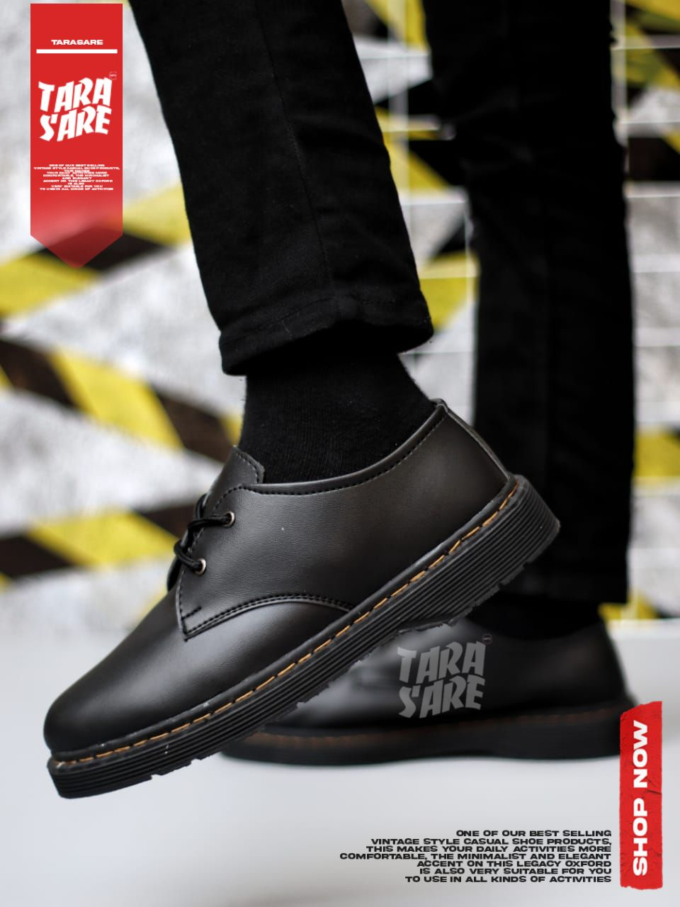CONECTWO - Docmart Men's Black Casual Low Boots | Shopee Philippines