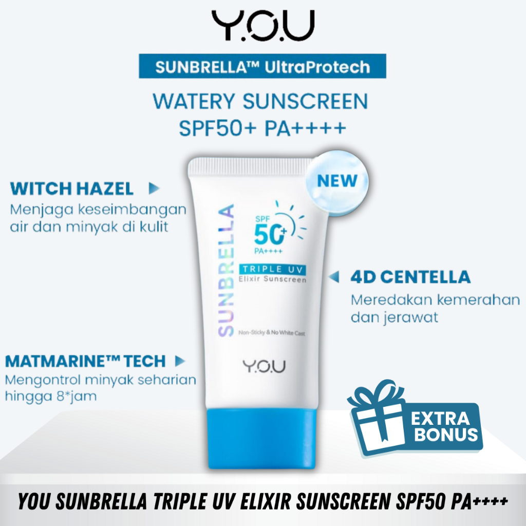 You Sunbrella Triple UV Elixir Sunscreen SPF 50+ PA++++ | Sunblock For ...