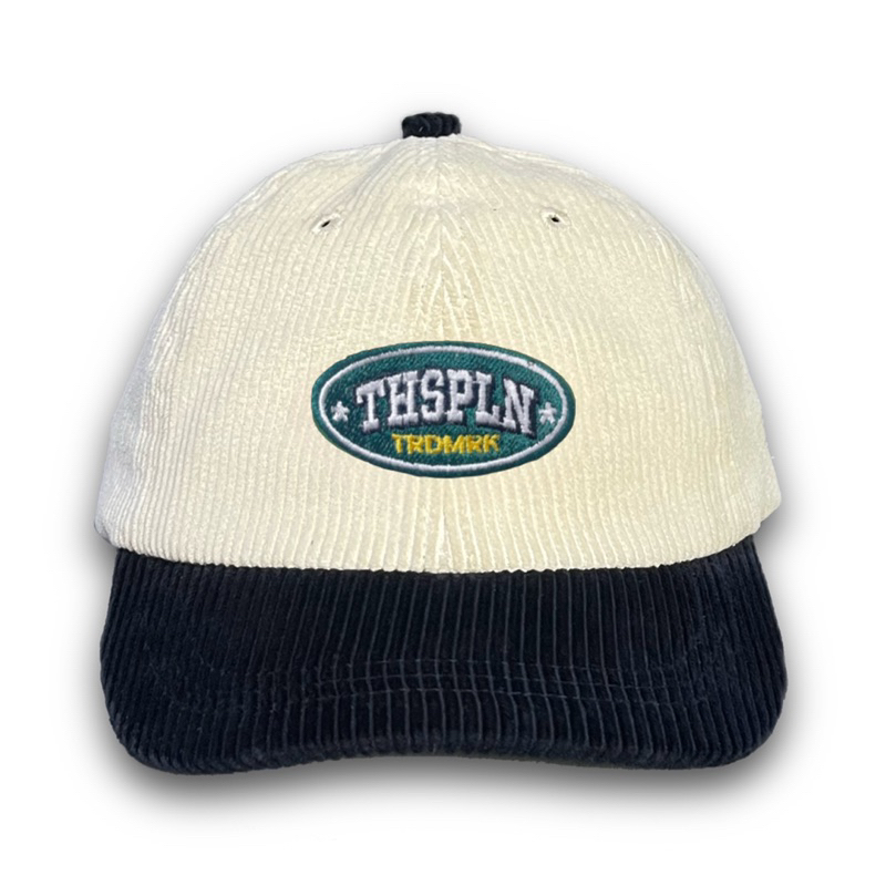 Corduroy Caps Baseball Cream Black Thisplan | Shopee Philippines
