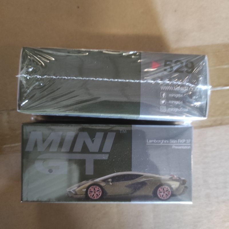 Mini GT 529 LAMBORGHINI SIAN FKP 37 PRESENTATION | Shopee Philippines