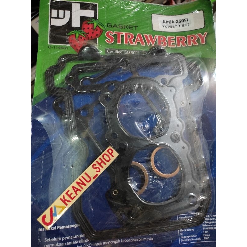 Ninja GASKET 250 FI Z250 Injection TOP SET NINJA 250 Injection GASKET
