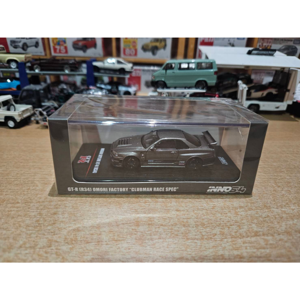 Inno 64 Nissan GT-R R34 Omori Factory Clubman Race Spec | Shopee ...