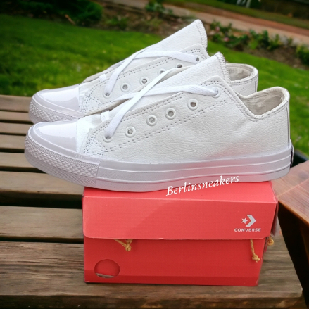 Converse ALLSTAR CHUCK TAYLOR Leather SNEAKERS Shoes For Men Women