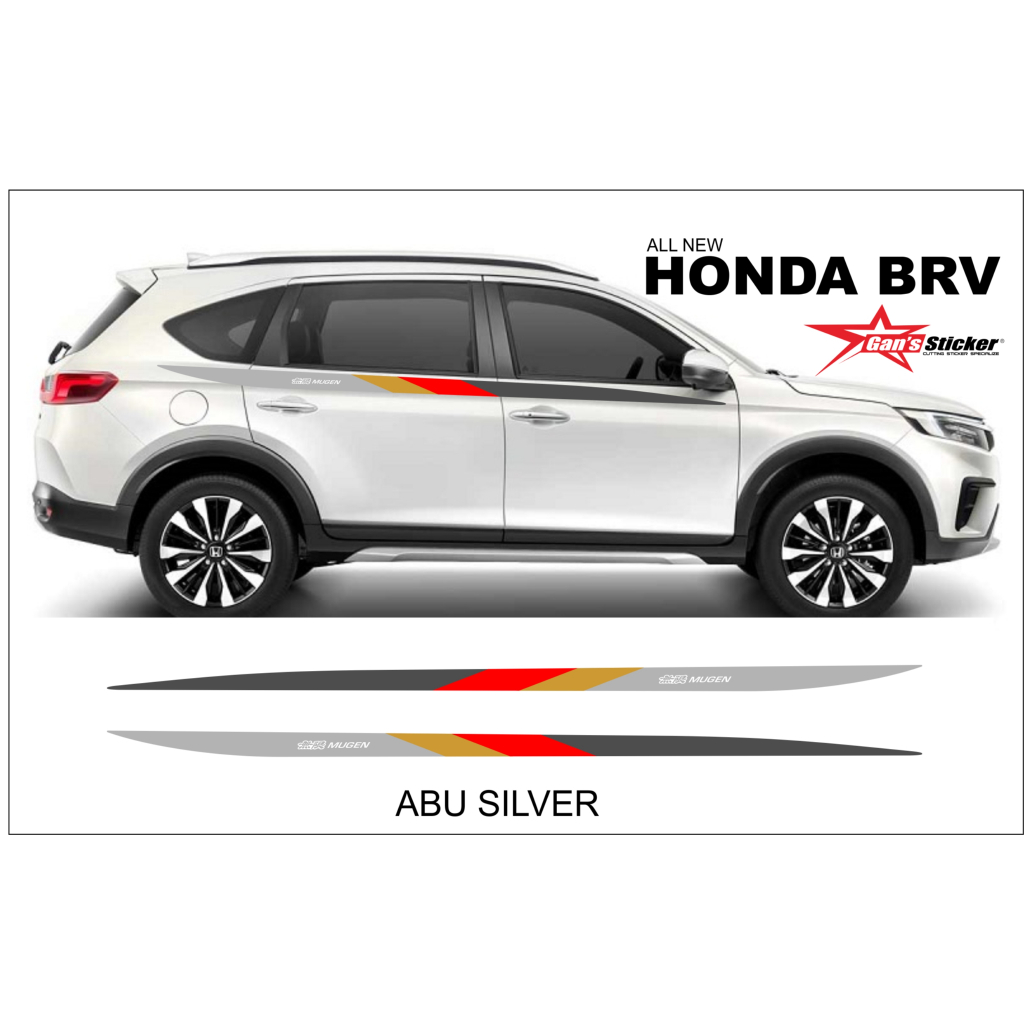 Sticker honda brv 2022 2023 al new brv Accessories honda brv 2023 ...