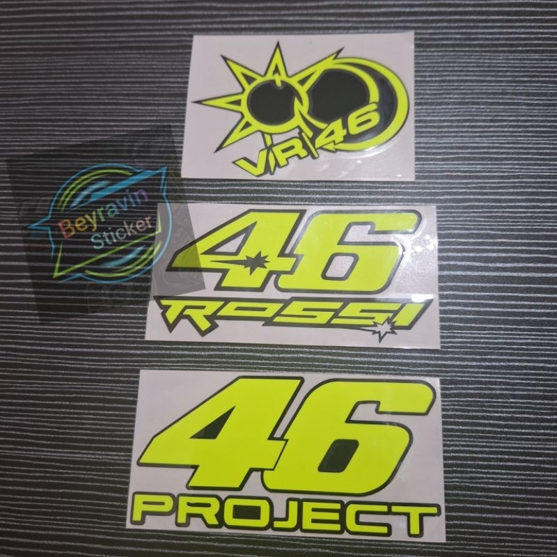Sticker 46 ROSSI CUTTING | Shopee Philippines