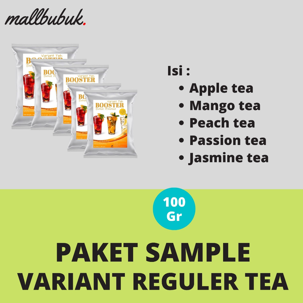 Best SAMPLE Package 5 Regular TEA Variant, The Price Is 1 Package ...