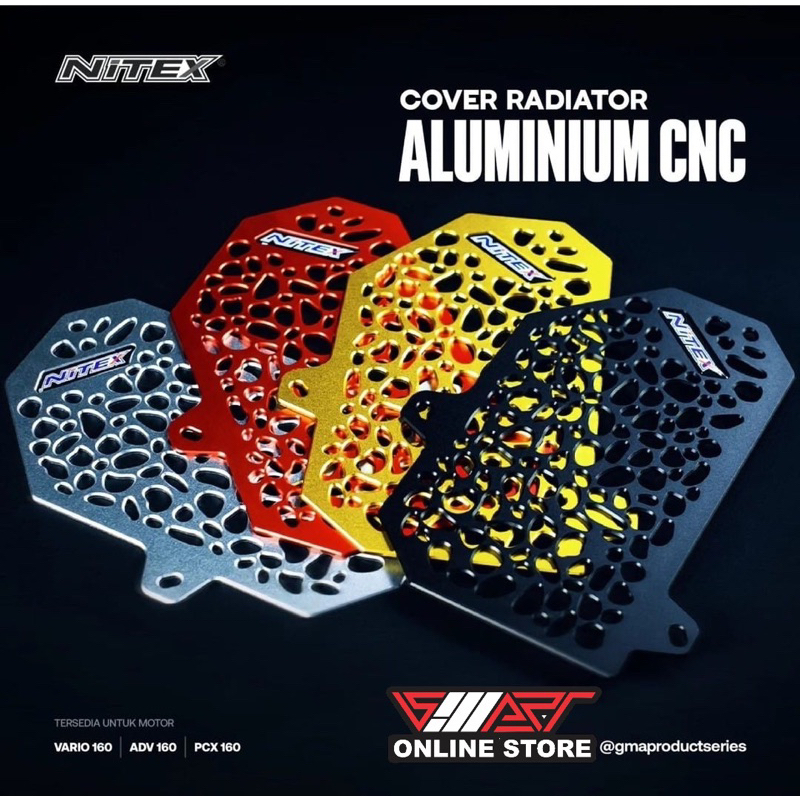 NITEX RADIATOR COVER FOR HONDA PCX 160, ADV 160 PCX 160, ADV 160 ...