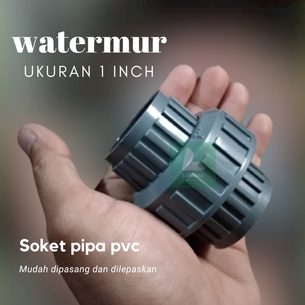 Paralon Pipe Connection Socket, Watermur Union Socket, 1 Inch Thread ...