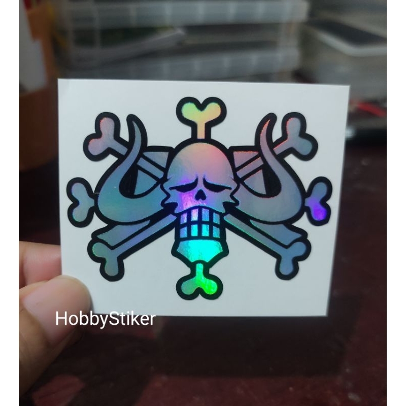 Kaido one piece premium chrome pirate sticker | Shopee Philippines