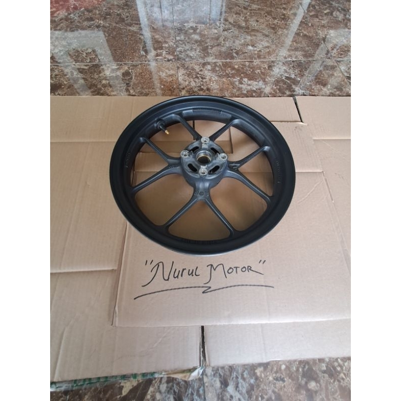 Original genio beat deluxe beat led front racing rims removed | Shopee ...