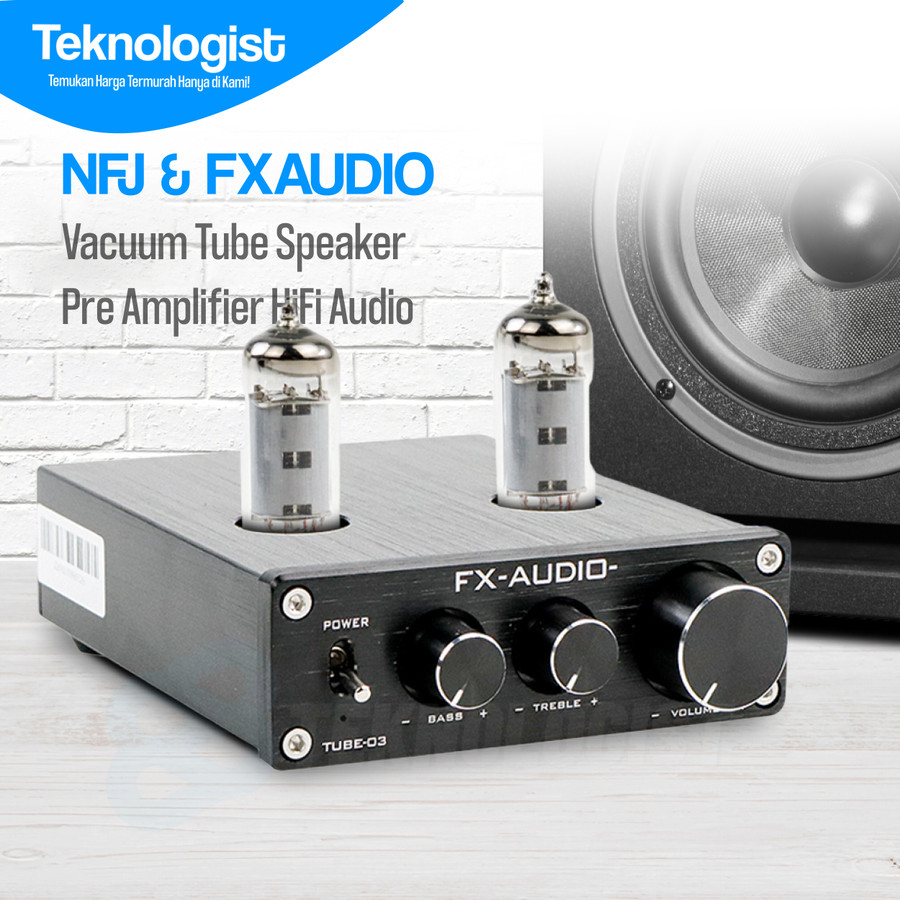 Fx-Audio Vacuum Tube Speaker Pre Amplifier HiFi Audio Tube-03 | Shopee ...