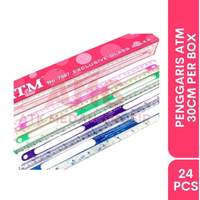 30 cm Plastic ATM Ruler Measuring Tool | Shopee Philippines