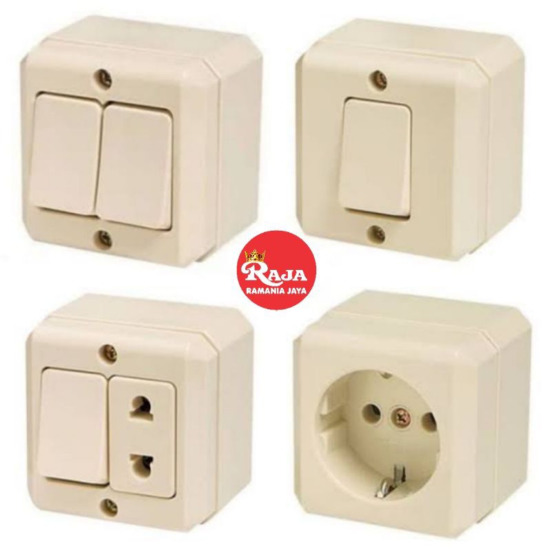 Broco OB/Outbow SNI Best Quality Socket/Switch | Shopee Philippines