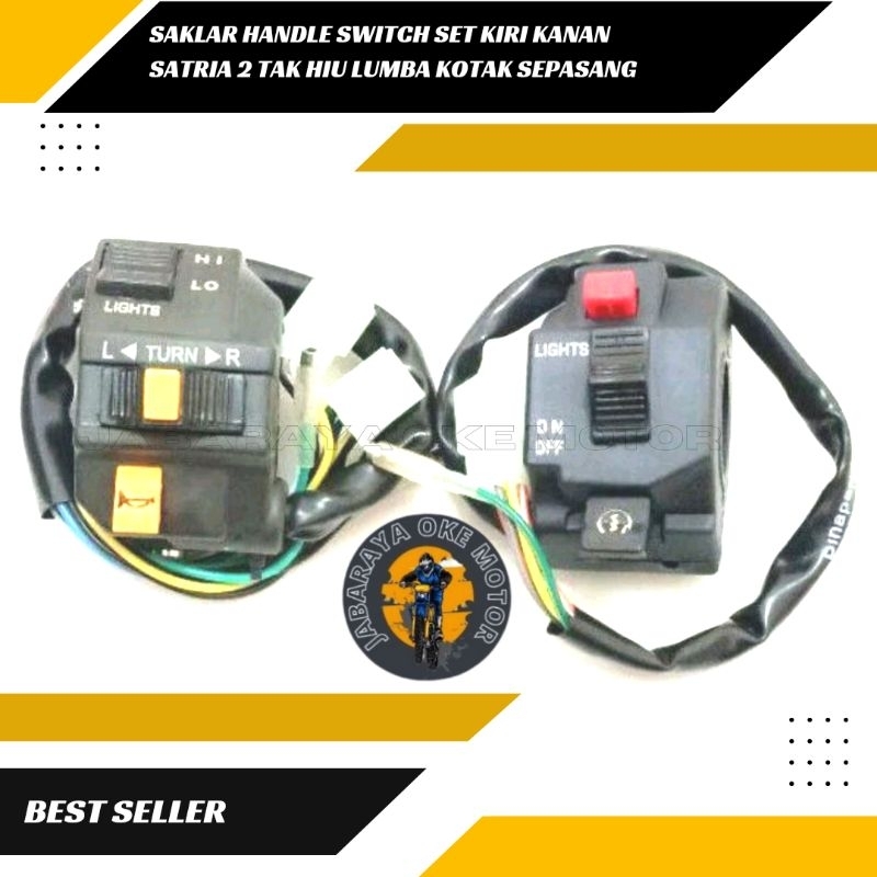 Switch HANDLE SWITCH SET Left Right SATRIA 2 Stroke 5/6 SPEED A Pair ...