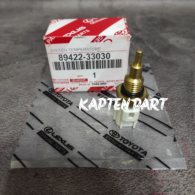 ORIGINAL INNOVA FORTUNER YARIS CAMRY ECT SENSOR HEAT TEMPERATURE SWITCH ...