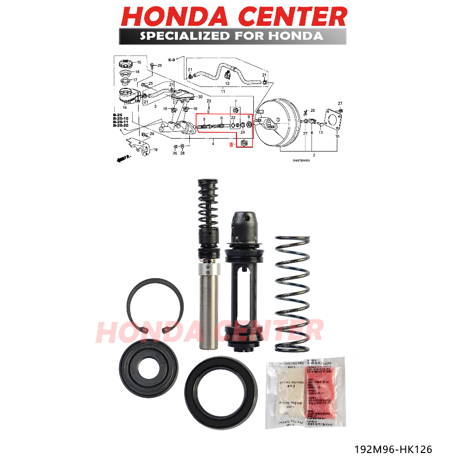 Master Central Brake Kit BM Kit HONDA Civic Fd 2006 2007 2008 2009 2010 ...