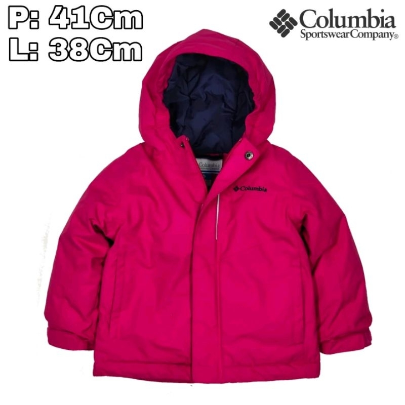 JK61 Outdoor Bulang Jacket for Children 3 Years Old C0LUMBIA Pink Goose ...