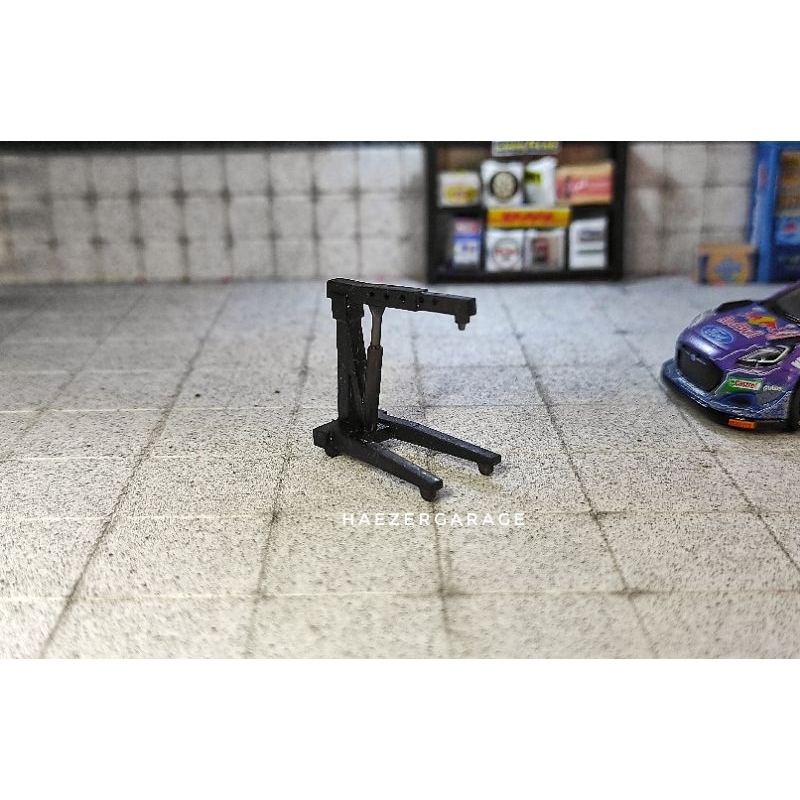 MESIN Miniature Complementary Diorama Garage Workshop 1/64 Engine ...