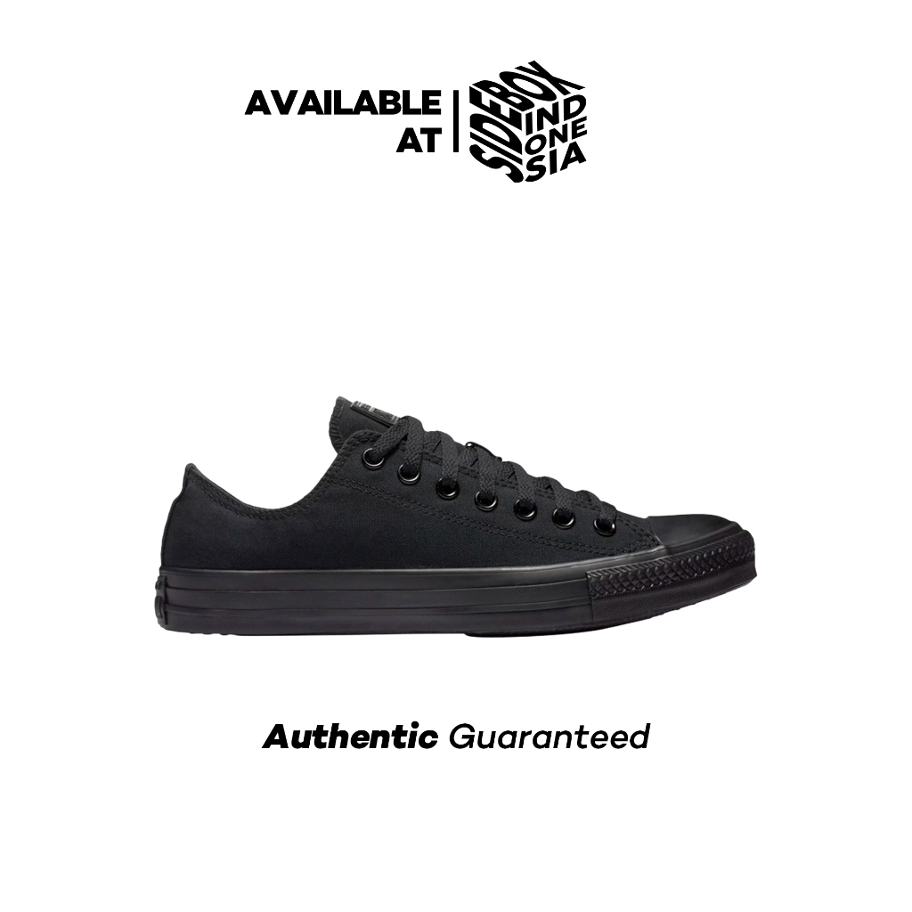 Converse Chuck Taylor All Star Classic Low All Black | Shopee Philippines