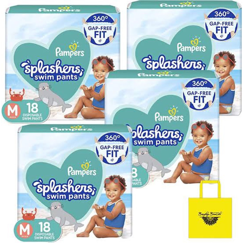 Pampers SPLASHERS SWIMMING DIAPERS - CHOOSE SIZE | Shopee Philippines