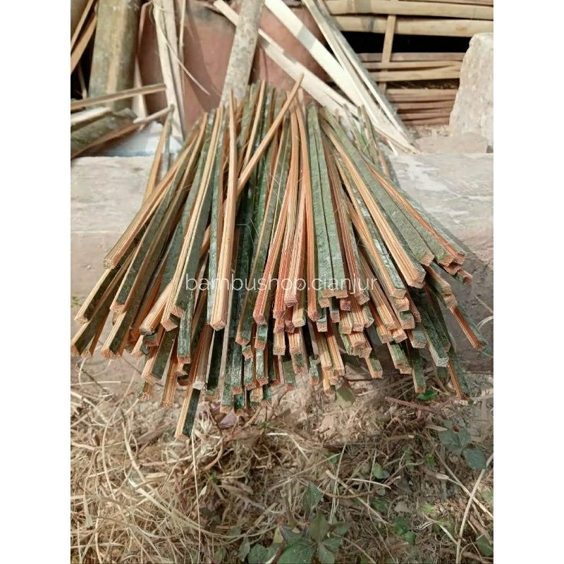 20 Sticks Of Arku Kite Bamboo Petung Material 54cm Bamboo Kite Material