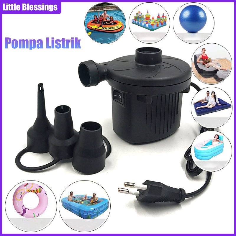 Electric Air Pump Swimming Pool Inflatable Electric Pump 50W 240V