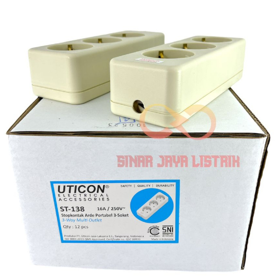 UTICON Socket Ground Stop 1/2/3/4/5/6 Holes | ST118/ST128/ST138/ST148 ...