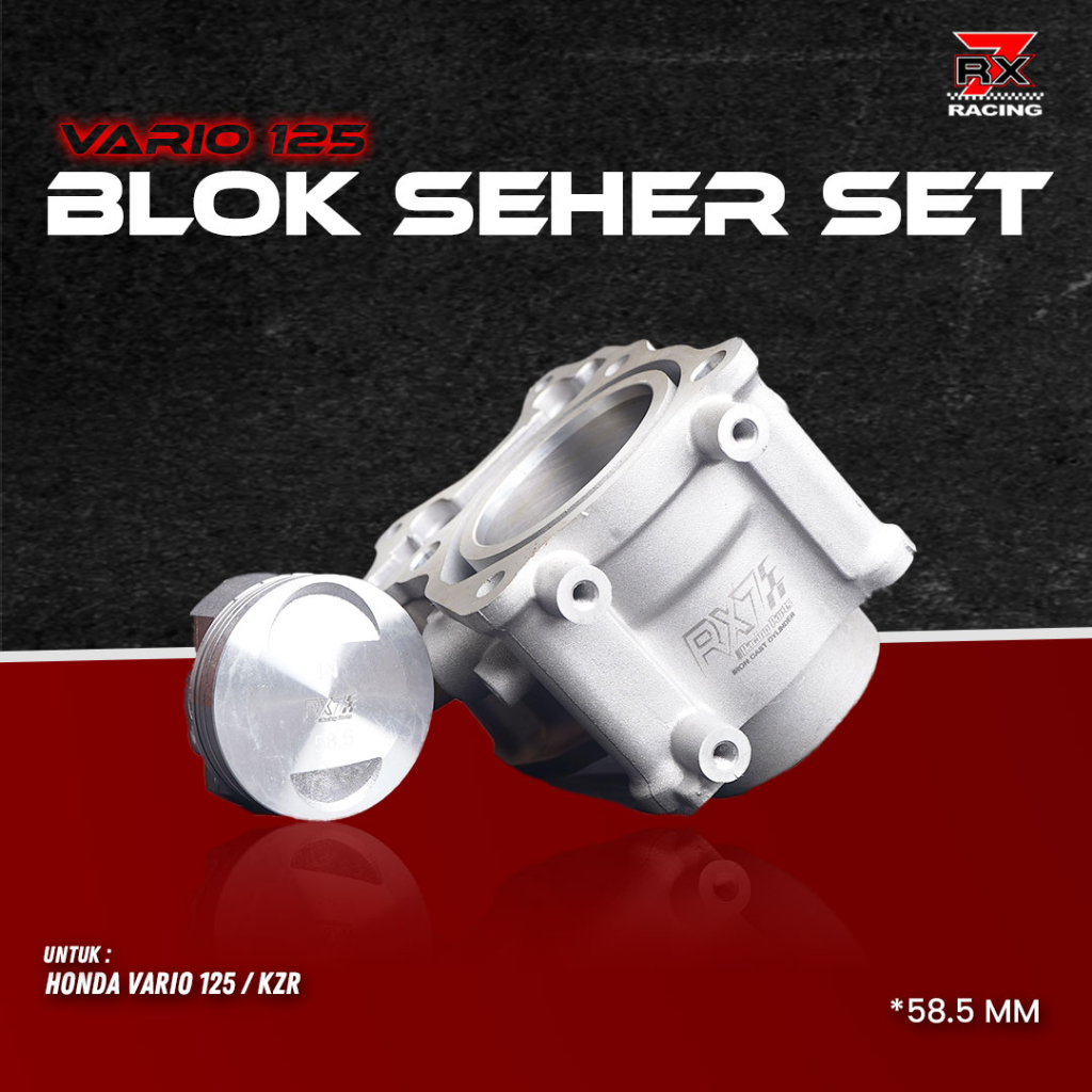 Vario 125 Boreup Piston Block Set Diameter 585mm Pin 13 Rx7 Racing ...