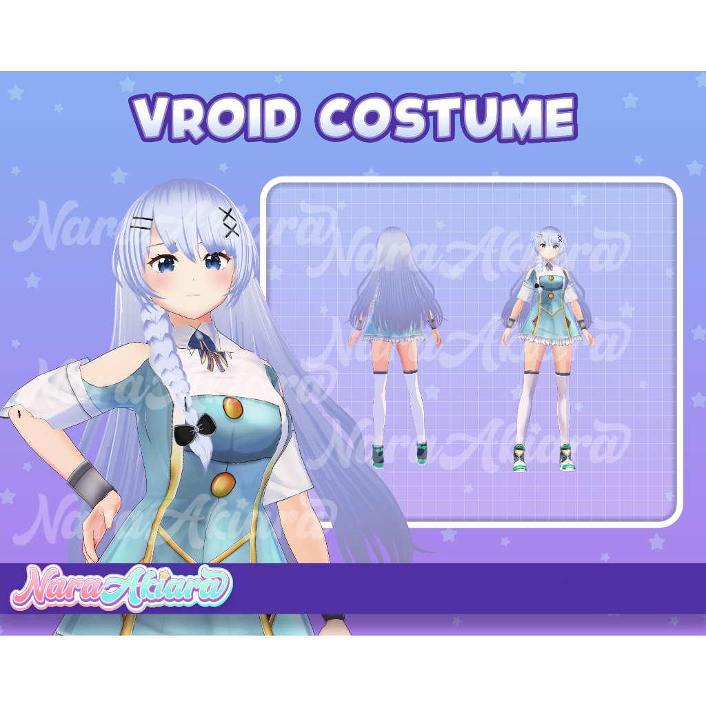 Latest 3d Vroid Costumes Stylish Solution For Your Streaming Characters