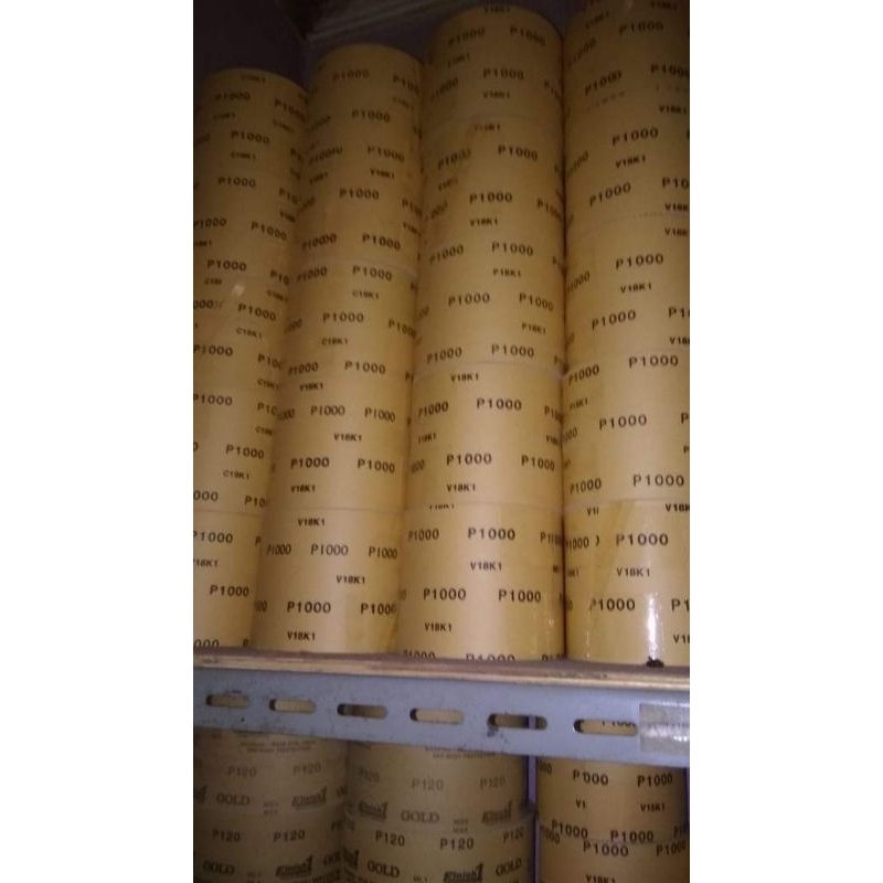 KAYU Sandpaper hampelas perlas niken/kovak Paper original Length per