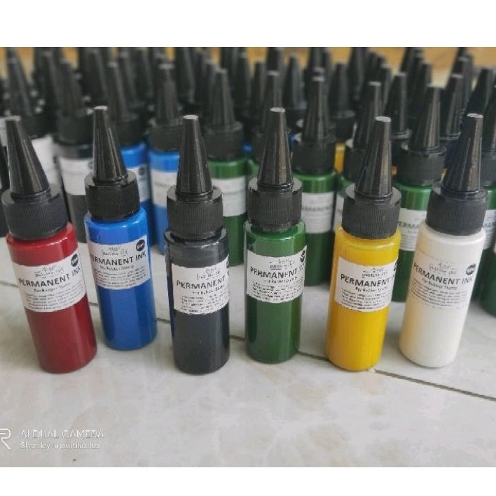 Plastic stamp Ink - Permanent stamp Ink - Permanent Ink for rubber ...