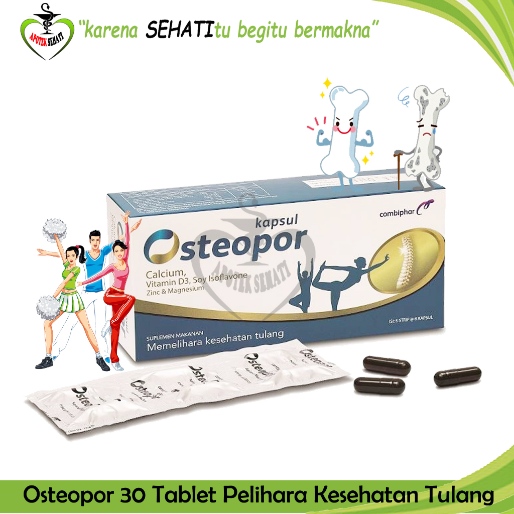 Osteopor Capsules Maintain Joint Bone Health | Shopee Philippines