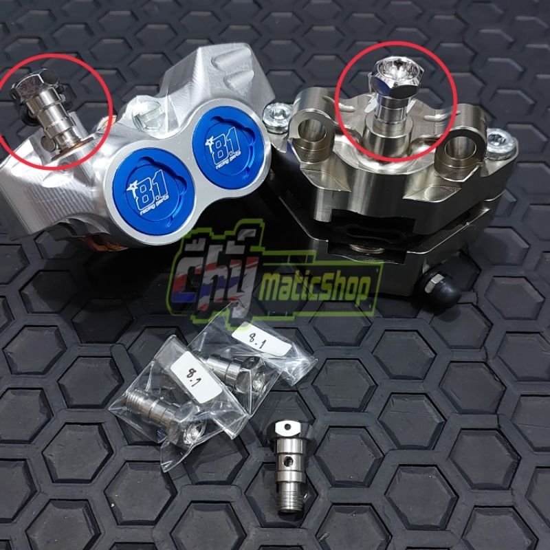 Banjo Caliper 8.1 stainless Brackish Bolt made in Thailand Shopee