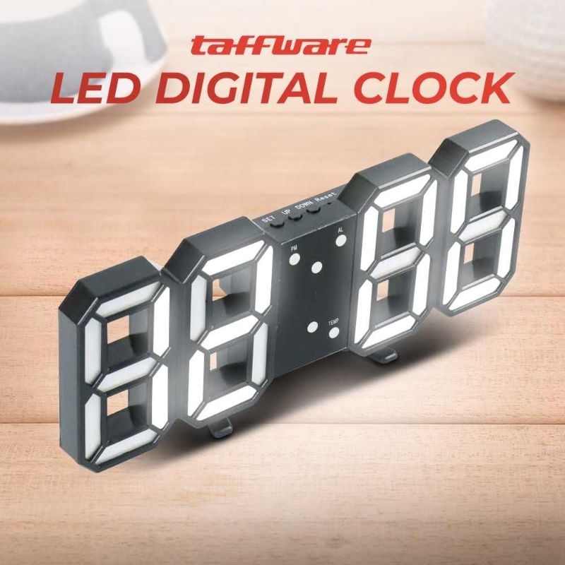 Led Digital Clock Table Clock | Shopee Philippines