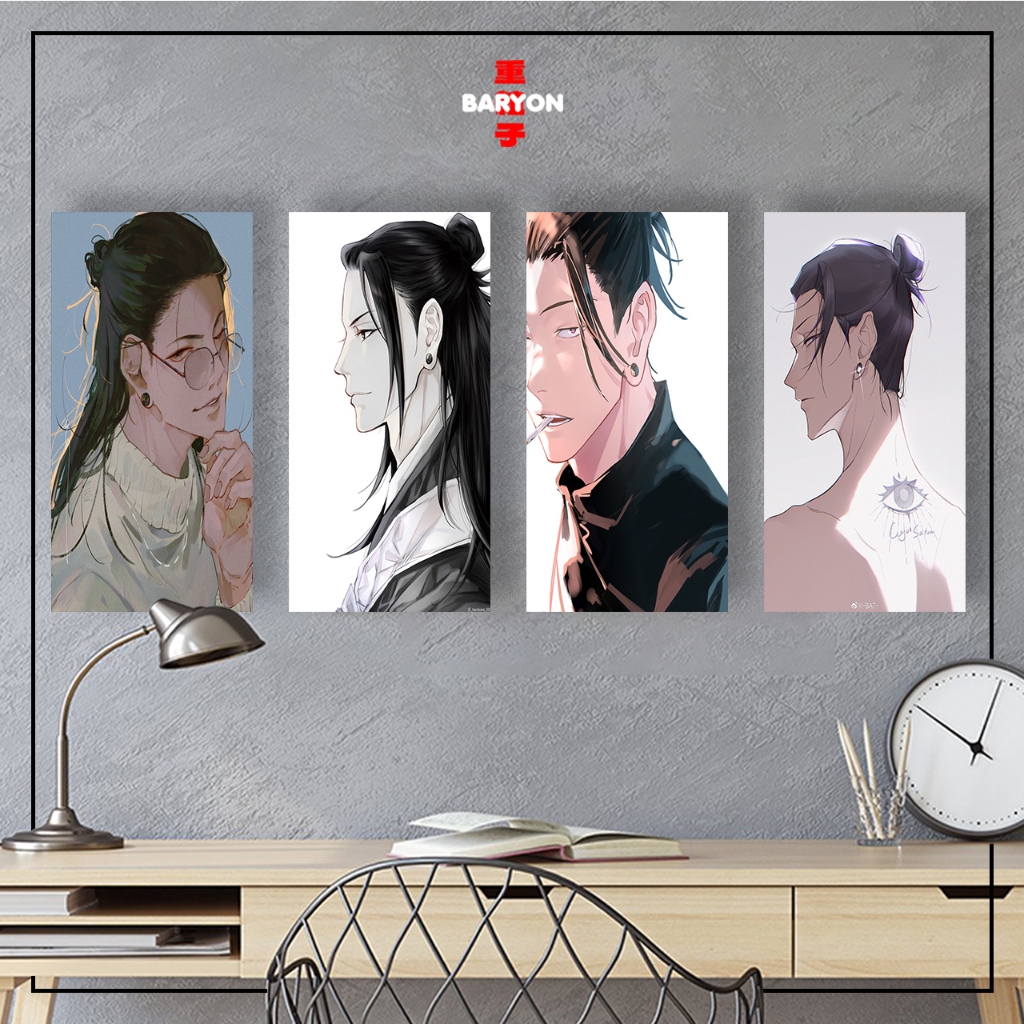 KAYU Baryon JUJUTSU KAISEN GETOU SUGURU Room Decoration Display Wooden ...