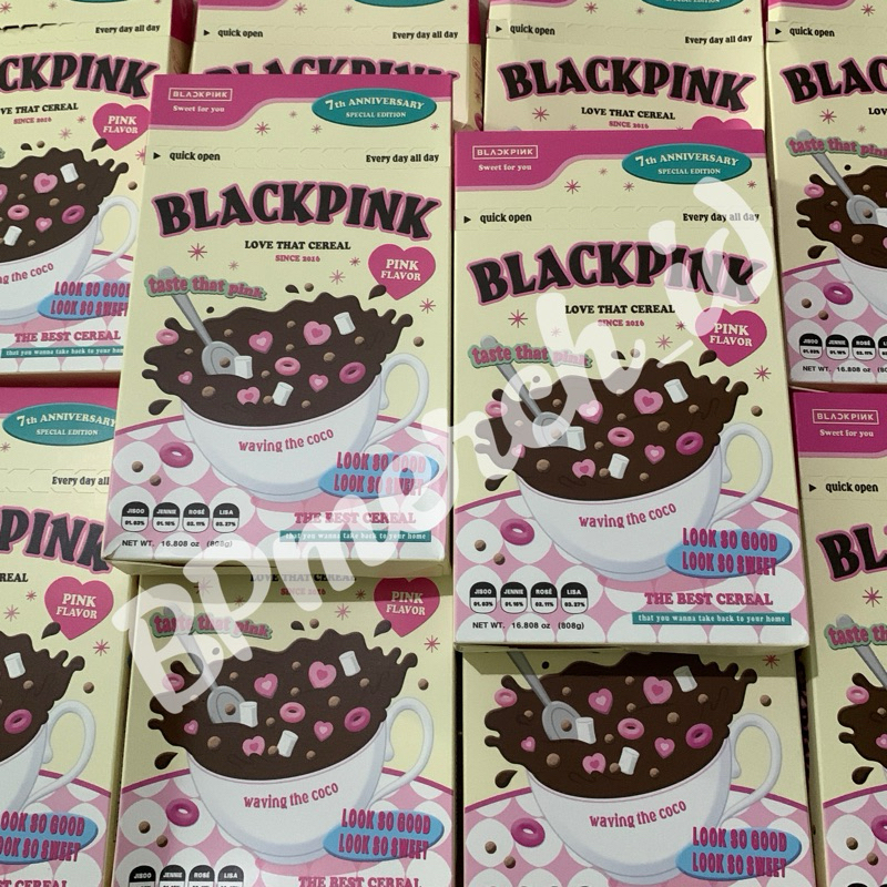 Payment Of Blackpink Cereal Deco Kit | Shopee Philippines