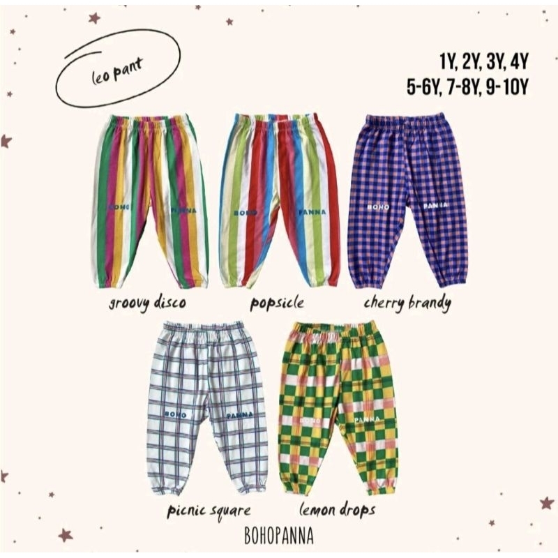 Leo PANT Order | Children's Trousers | Boy Girl | Unisex | Shopee ...