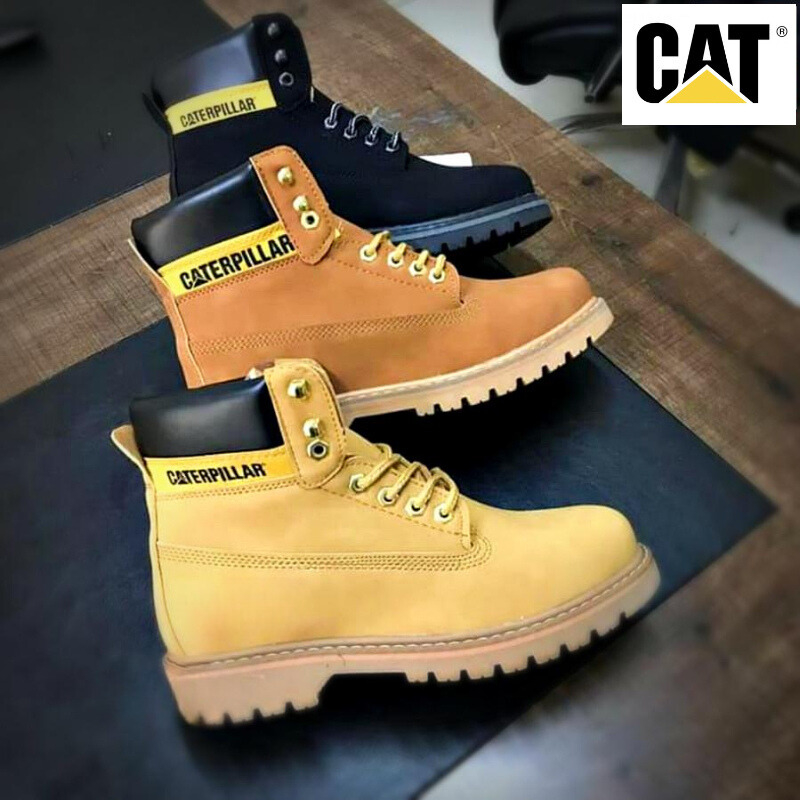 Safety Boots Caterpillar Steel Toe SBY High Men's Boots Septi Iron