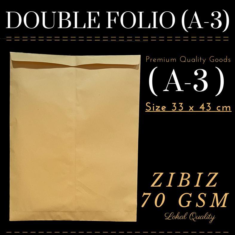 Brown Envelope Double Folio/A3 (33x43Cm) | Shopee Philippines