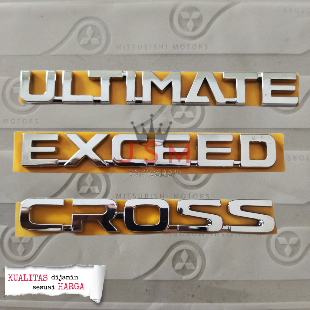 Xpander Luggage Emblem 2023/EXCEED/ ULTIMATE/ CROSS | Shopee Philippines