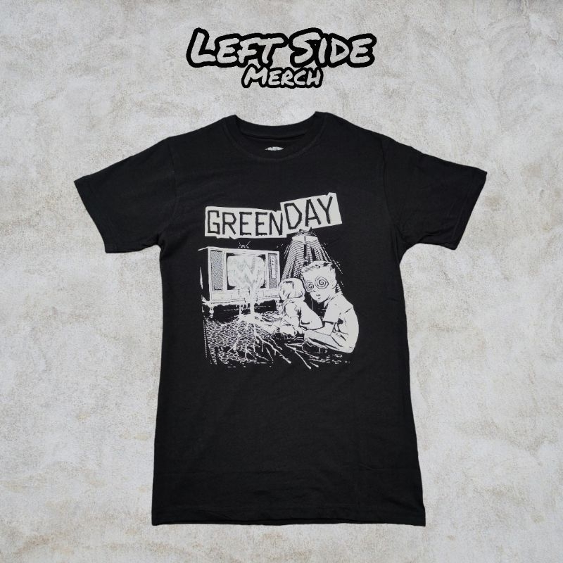 Green Day Band TShirt TV Wasteland (Official Licensed) Shopee Philippines