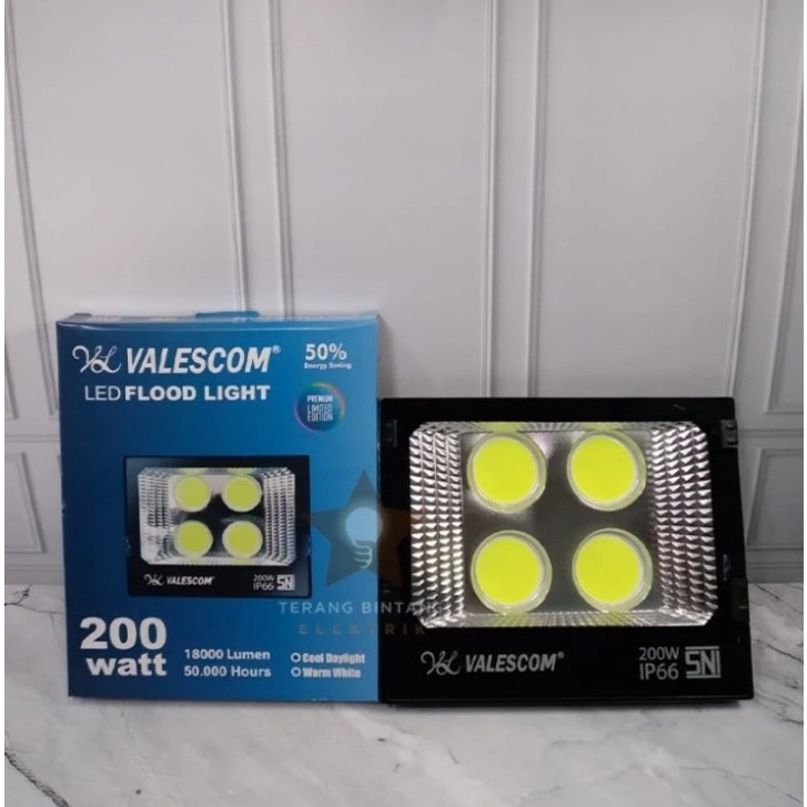 PUTIH 200watt AC Spotlight Shoot IP66 Valescom LED Flood Light Cool ...