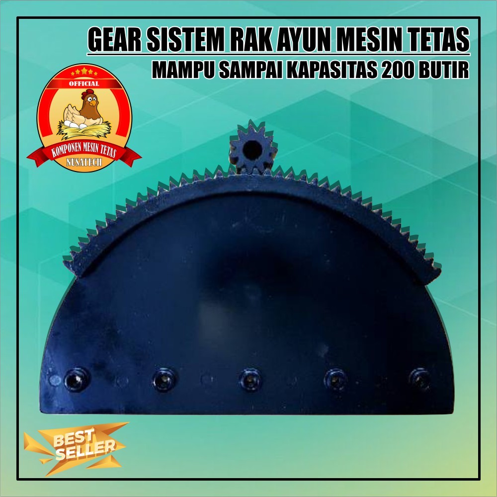 MESIN Automatic Swing Rack System Hatching Machine Gear Swing Rack Gear ...