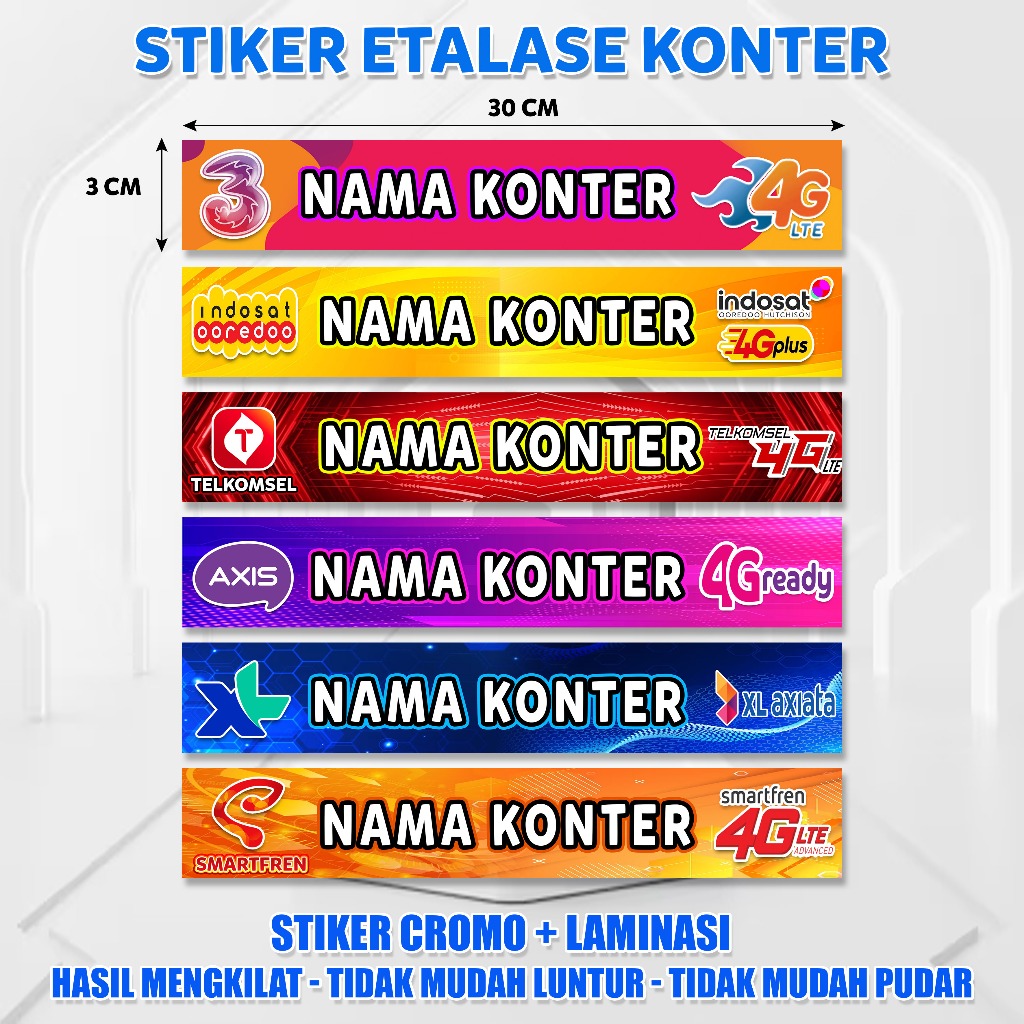 Counter Storefront Sticker/Pulse Counter Sticker/Custom Counter