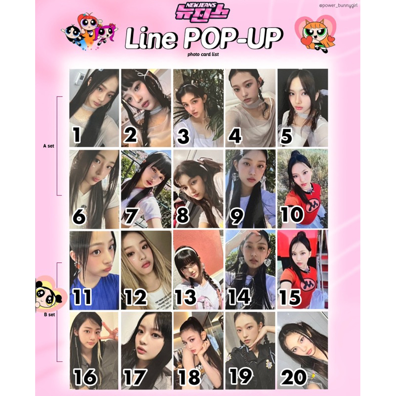 Newjeans LINE FRIENDS PHOTOCARD OFFICIAL Shopee Philippines