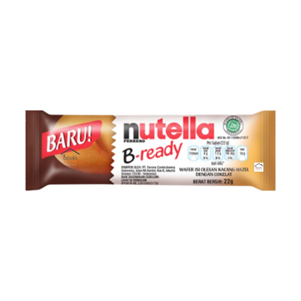 Nutella B-Ready Wafer Filled With Hazel Bean Spread | Shopee Philippines